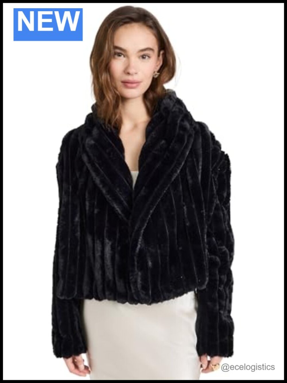 BLANKNYC Women's Casual Jacket Shawl Collar Lightweight Polyester